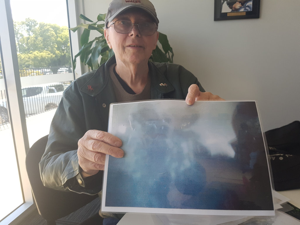 Elliott Dorman says he was visited by aliens and has the evidence to prove it.